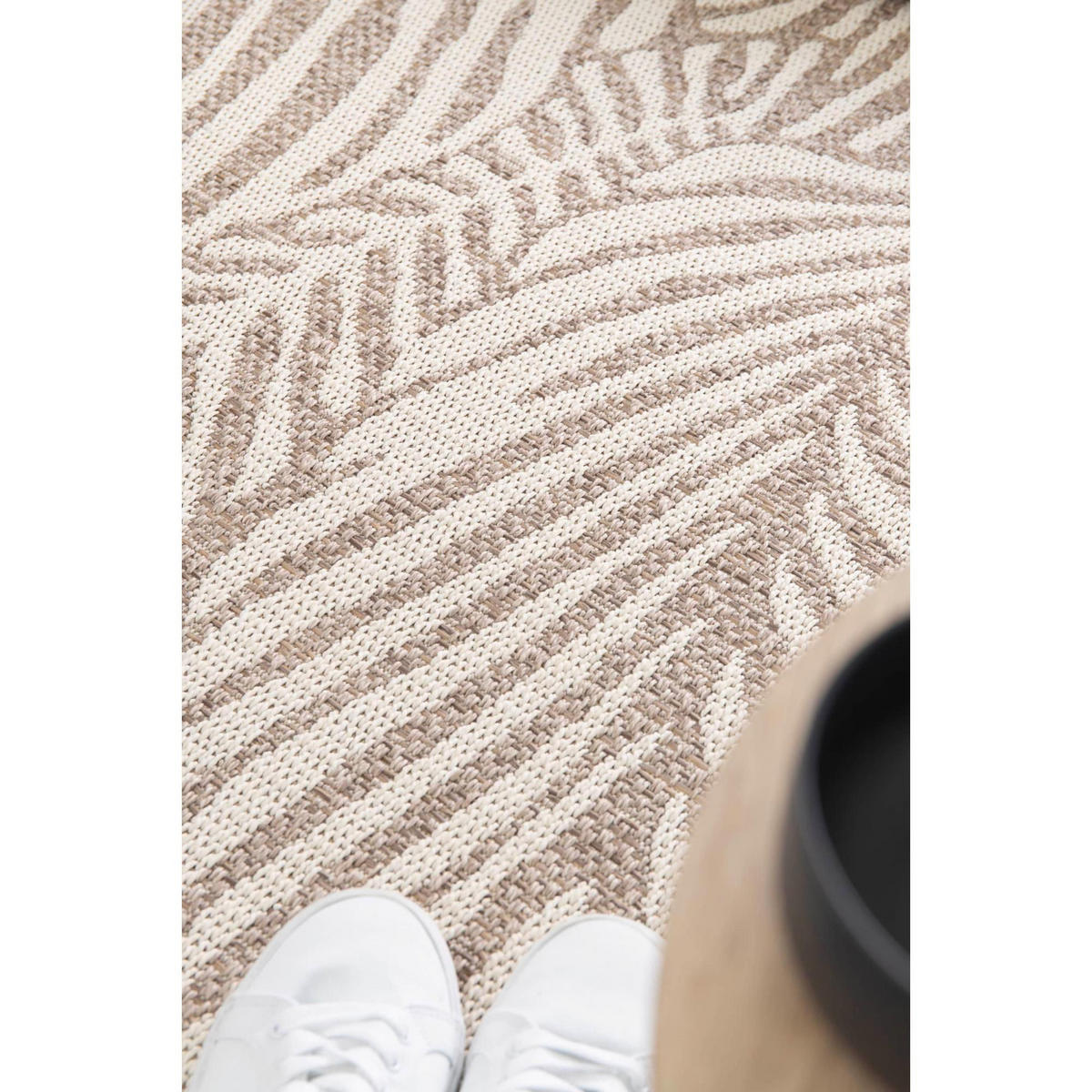 OUTDOOR-TEPPICH Lora natur 160 x 230 x 1 cm - Naturfarben, Textil (160/230cm) - Vivaraise
