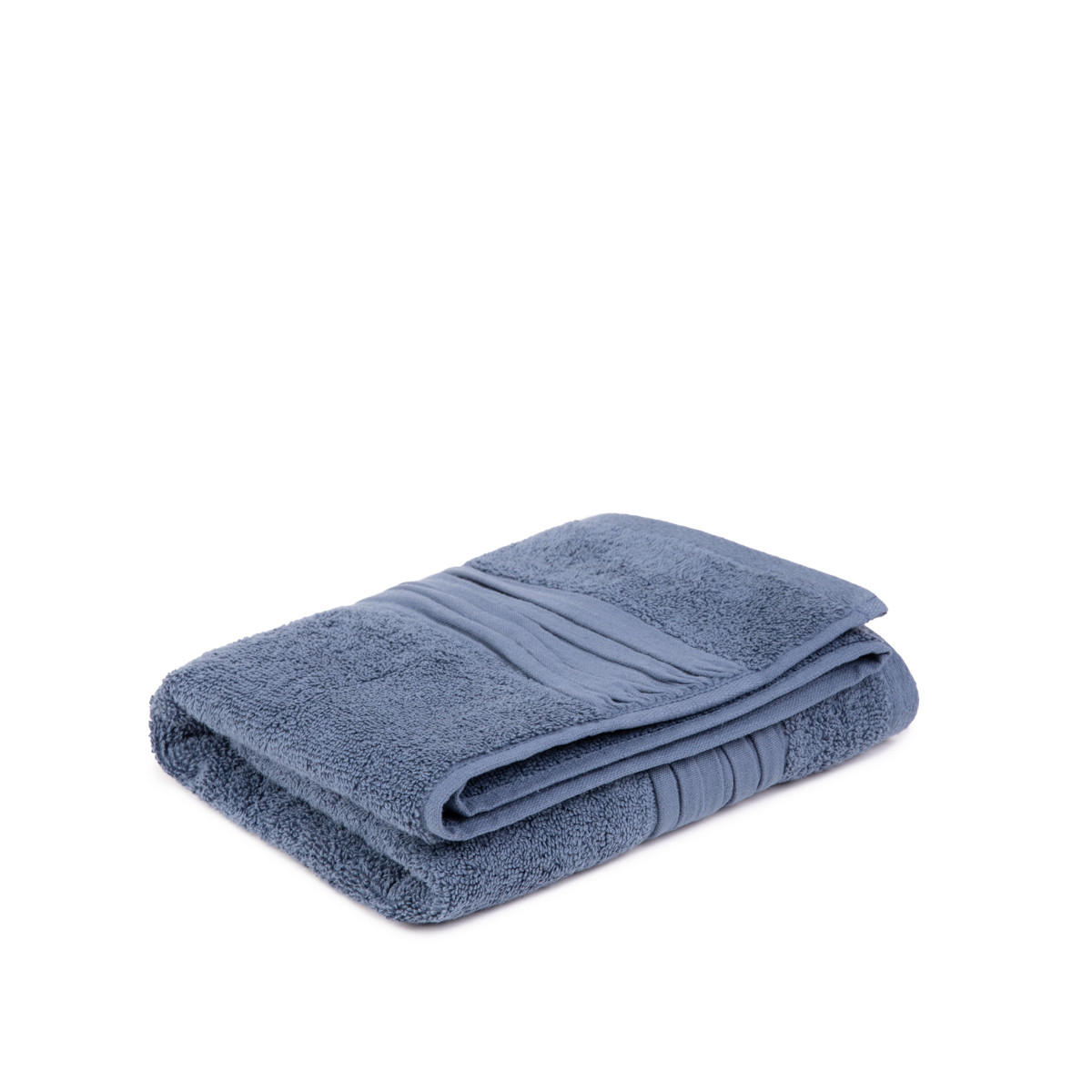 BADETUCH Meride blau 50/90 cm - Blau, Textil (50/90cm) - Homla
