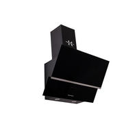 WANDHAUBE LUNA 60 BL, 1000 m³/h, 60 cm, Schwarz - Schwarz, Glas/Metall (59.6/82/40cm) - Kaufmann