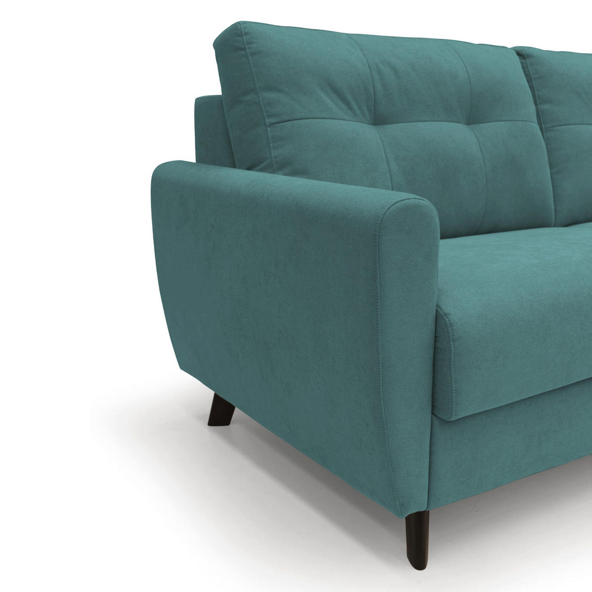 SCHLAFSOFA Callisto - Petrol, Textil (168/97/96cm) - Divani.store
