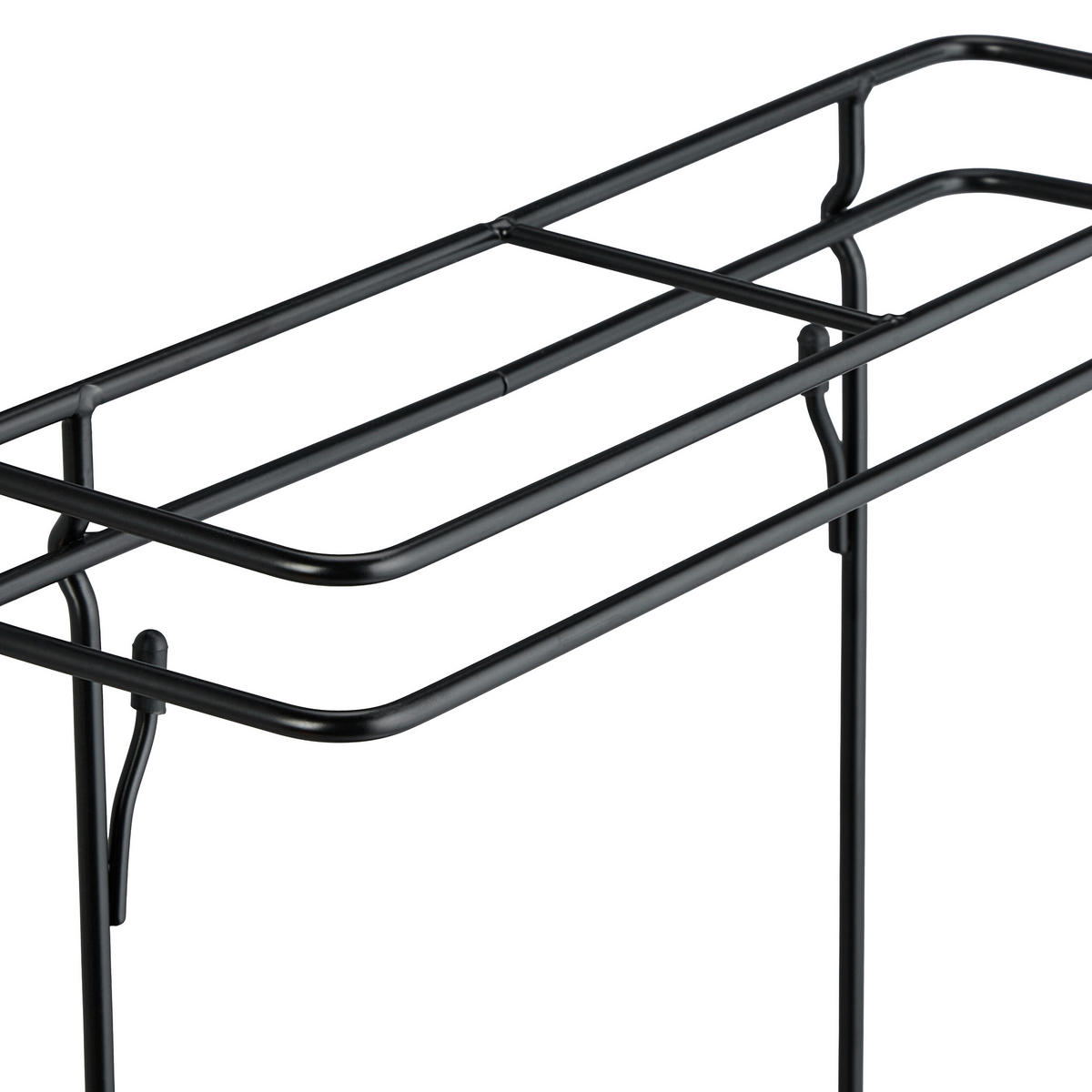 REGENSCHIRMSTÄNDER - Schwarz, Metall (30.5/54/15cm) - Relaxdays