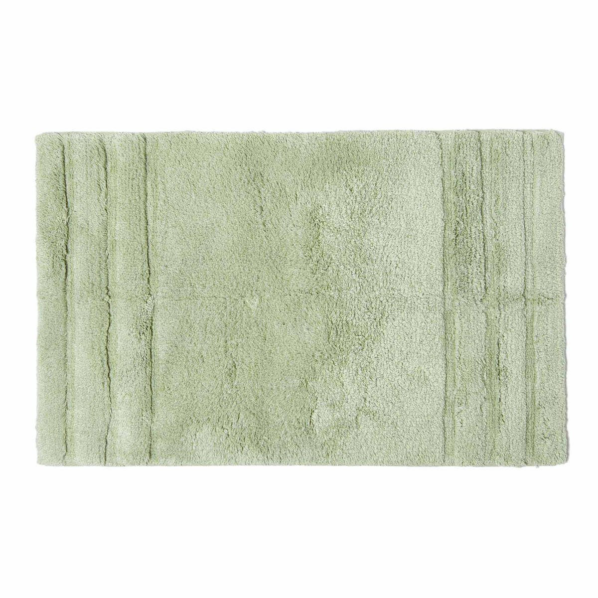 BADEMATTE Spa Supreme 50/80 cm, Baumwolle - Salbeigrün, Textil (50/80cm) - Homescapes