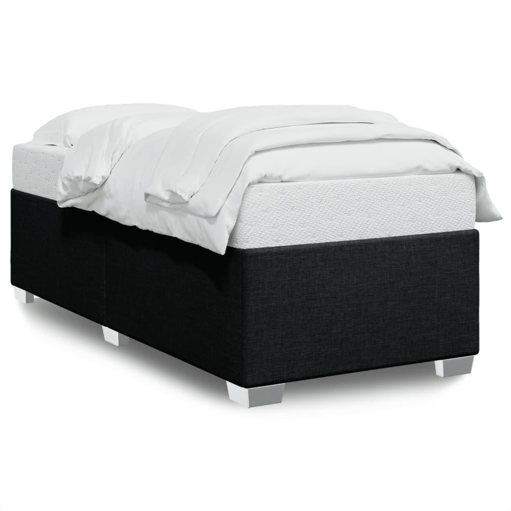BETTGESTELL Ohne Matratze Schwarz 100/200 Cm Stoff - Schwarz, Textil (100/200cm) - vidaXL