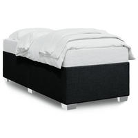 BETTGESTELL Ohne Matratze Schwarz 100/200 Cm Stoff - Schwarz, Textil (100/200cm) - vidaXL