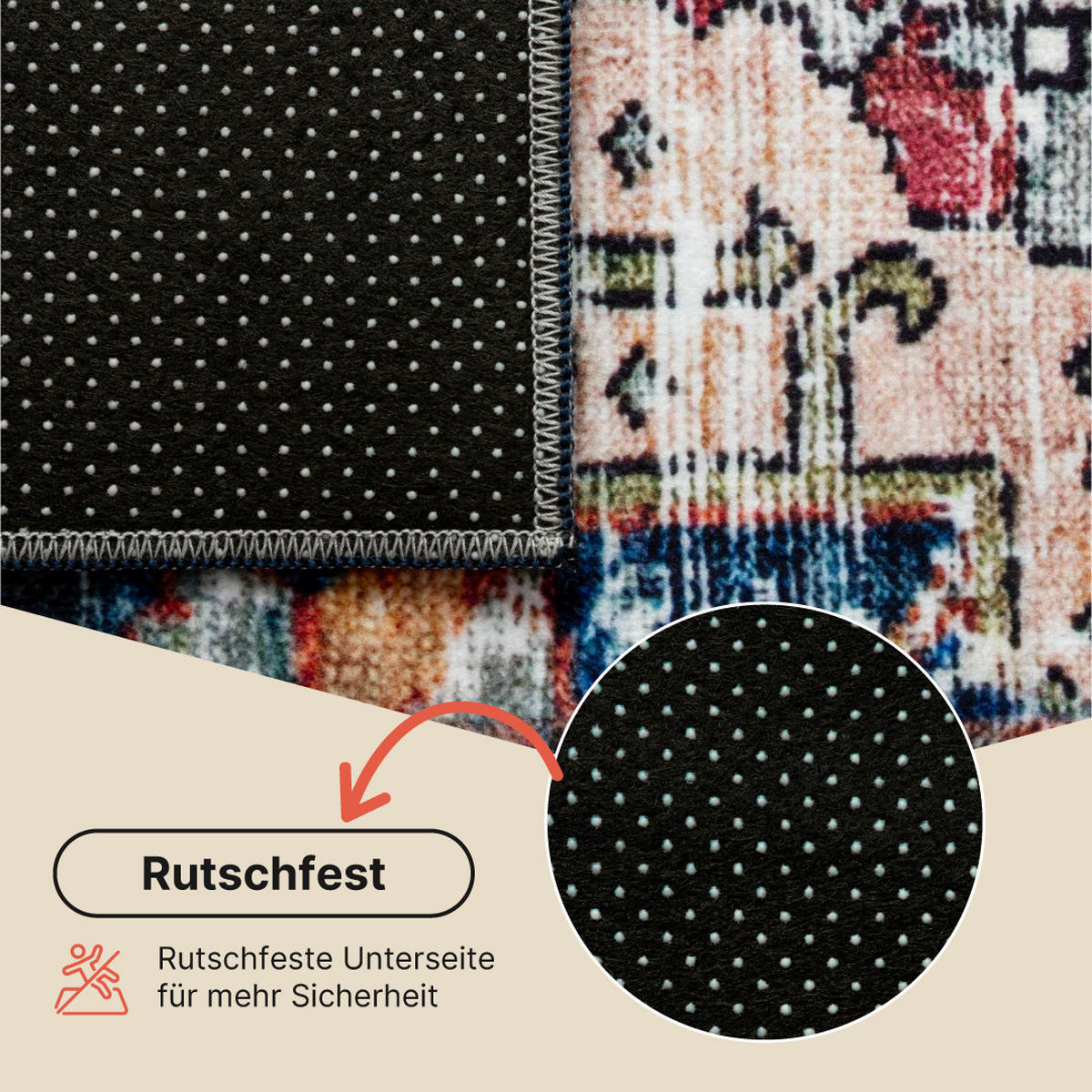 TEPPICH ISPAHAN Rot 200/300 cm - Rot, Textil (200/300cm) - Tapiso