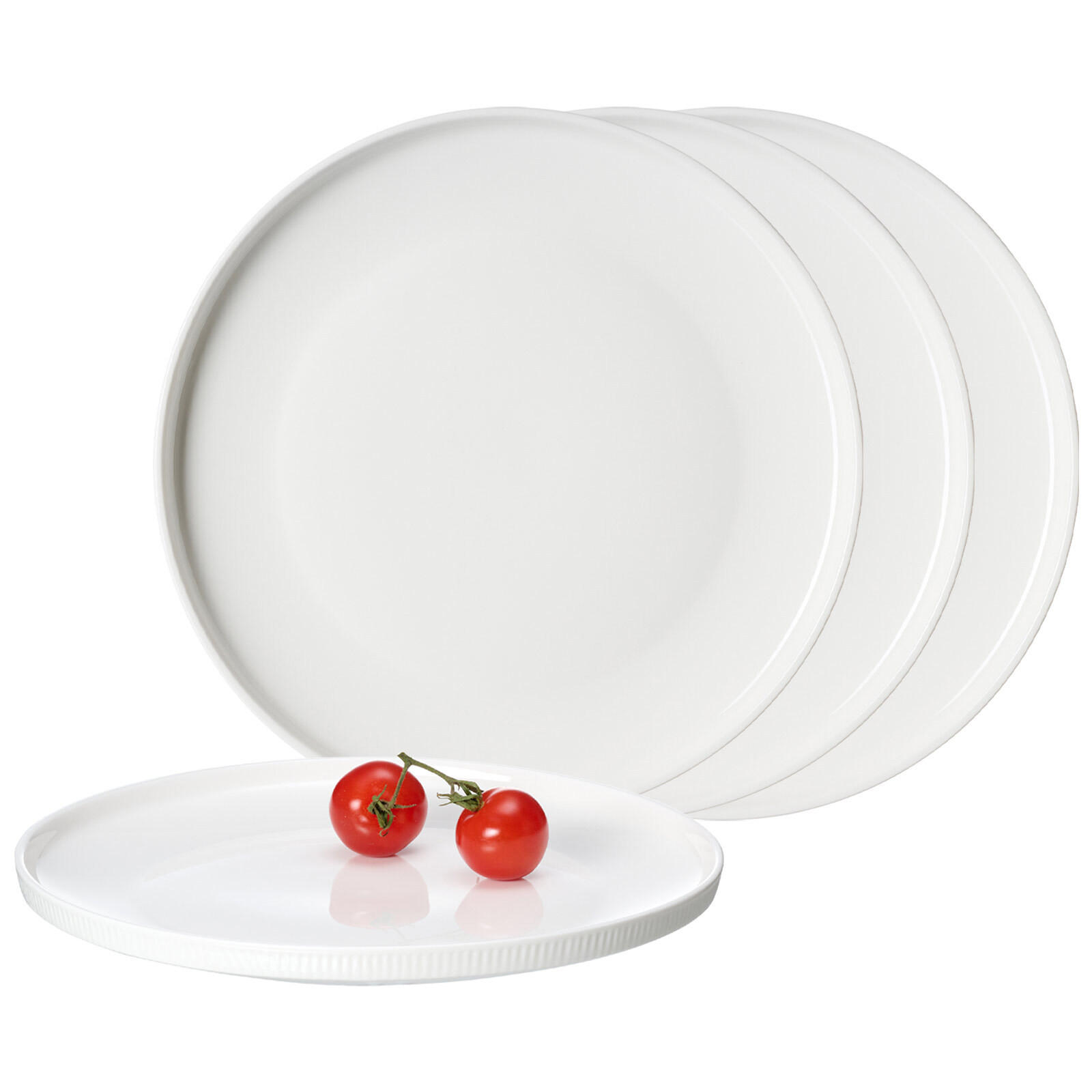 SPEISETELLER Kelly weiß ø 26 cm 4er Set - Weiß, Keramik (26cm) - Ritzenhoff Breker