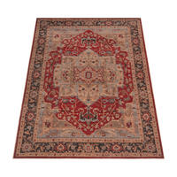 KURZFLORTEPPICH 120/160 cm Semer 423 - Rot, Kunststoff (120/160cm) - Paco Home