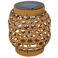 SOLARLATERNE CAPRI beige - Beige, Kunststoff (28/28/32cm) - Lumisky