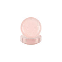 KOMBI-UNTERTASSEN Amina Rosé ø 12 cm 6er Set - Rosa, Keramik (12cm) - Seltmann Weiden
