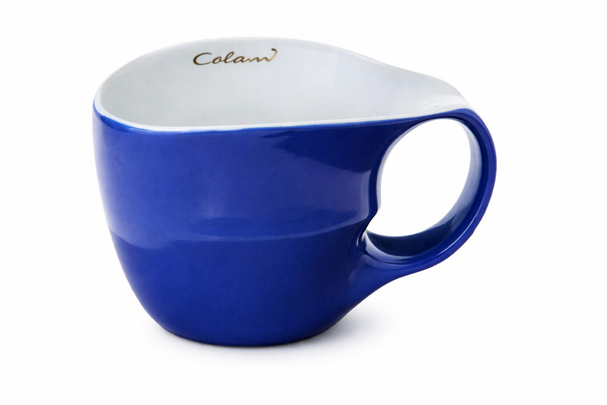 JUMBOTASSE blau - Blau, Keramik (0.45L) - Luigi Colani Porzellan