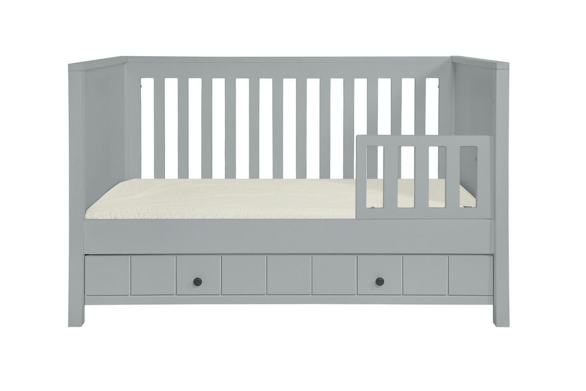 GITTERBETT Allpin 140/70 - Grau, Holzwerkstoff (70/140cm) - RAUMHIRSCH FURNITURE