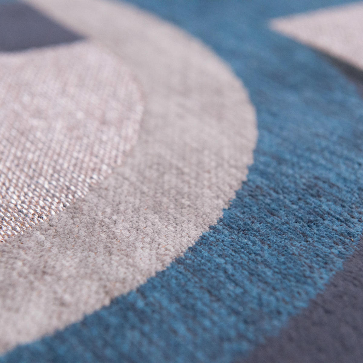TEPPICH Camel Blue Nuance 80/150 cm - Braun, Textil (80/150cm) - Louis De Poortere