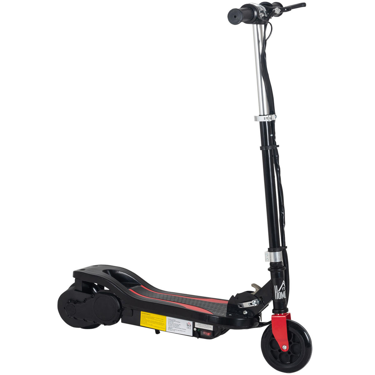 KINDERSCOOTER DE-16954 klappbar 120 W 12 km/h Schwarz - Schwarz, Metall (75/36/93cm) - ComfortXL