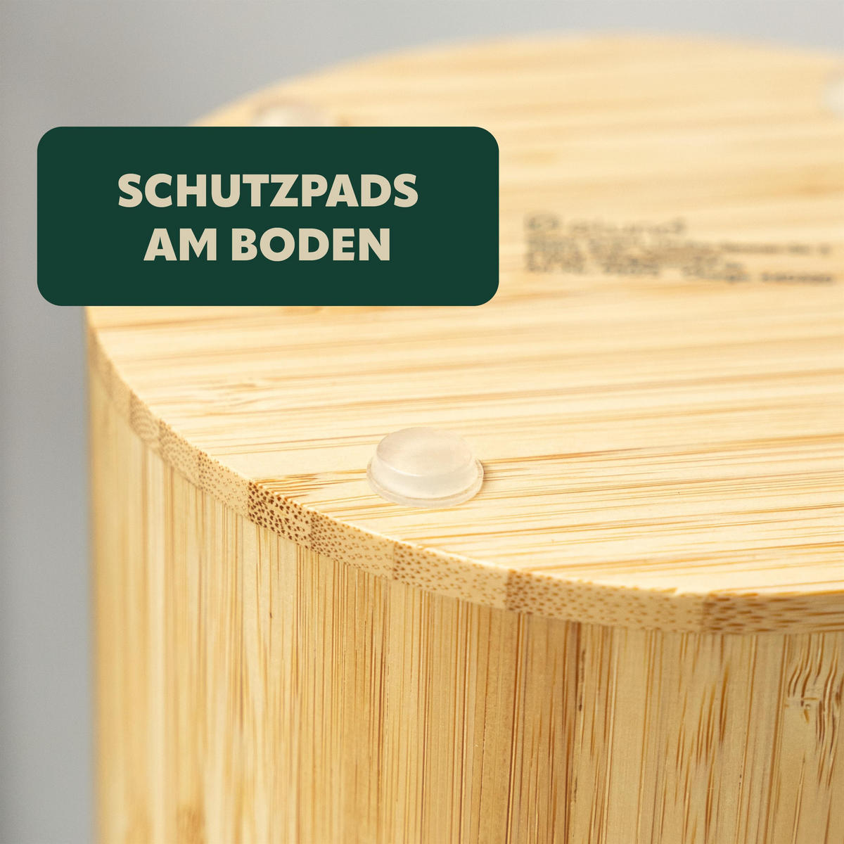 TOILETTENPAPIERAUFBEWAHRUNG, für 4 Rollen, Bambus - Braun, Holz (14.5/42/14.5cm) - eluno