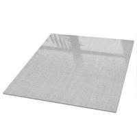 TISCHPLATTE 50x50 cm – Grauer Stoff - Gelb, Glas (0.4/50/50cm) - Wallfluent