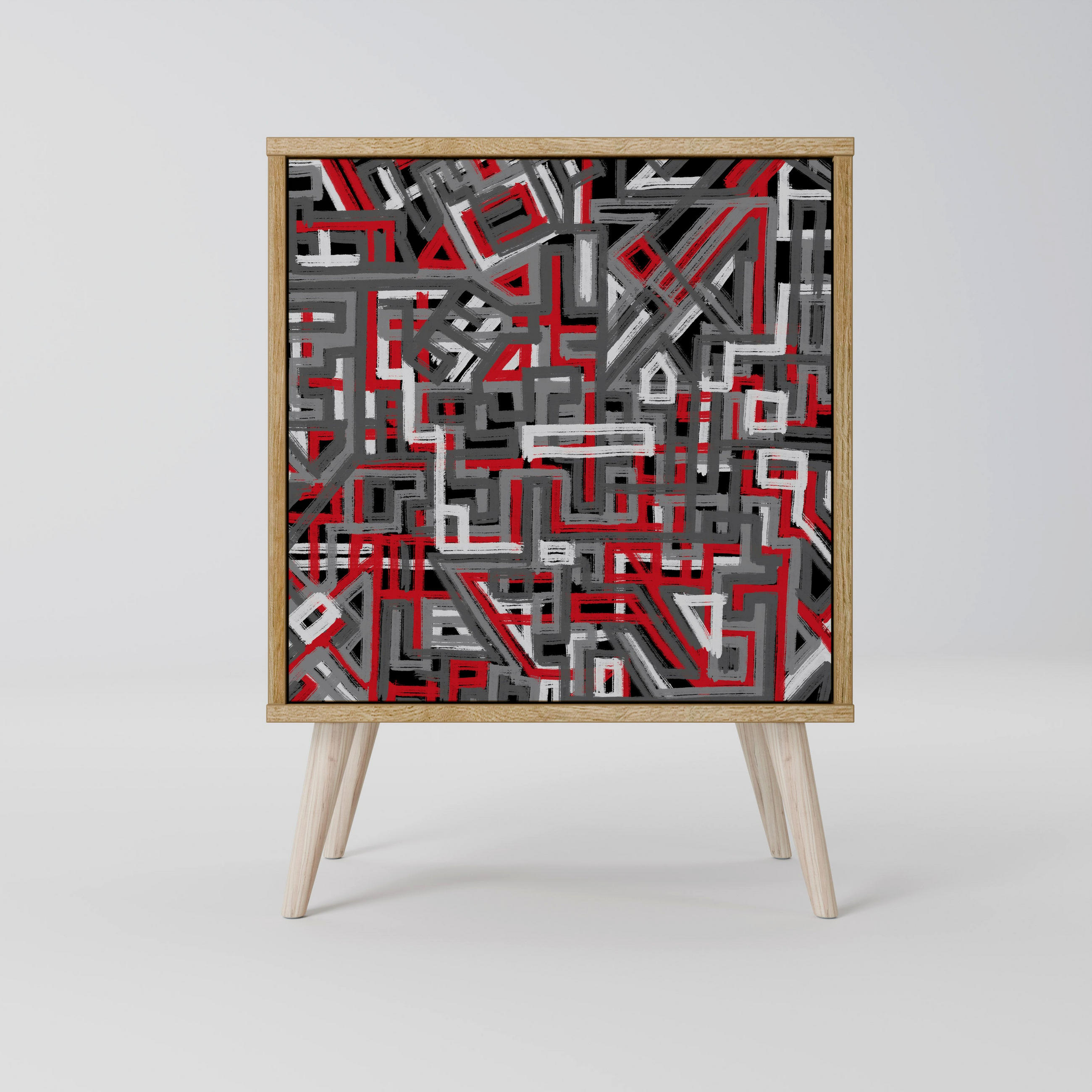 SpaceRebels Sideboard Eiche 57.5x77.5x42 cm