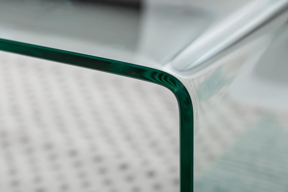 COUCHTISCH FANTOME Glas Transparent 110 cm - Transparent, Glas (55/110/40cm) - riess-ambiente