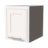 KLAPPHÄNGESCHRANK Salo W4B/30 Grau / Weiß Matt 30 / 32,5 / 36cm - Weiß/Grau, Holz/Holzwerkstoff (30/36/32.5cm) - Feldmann-Wohnen