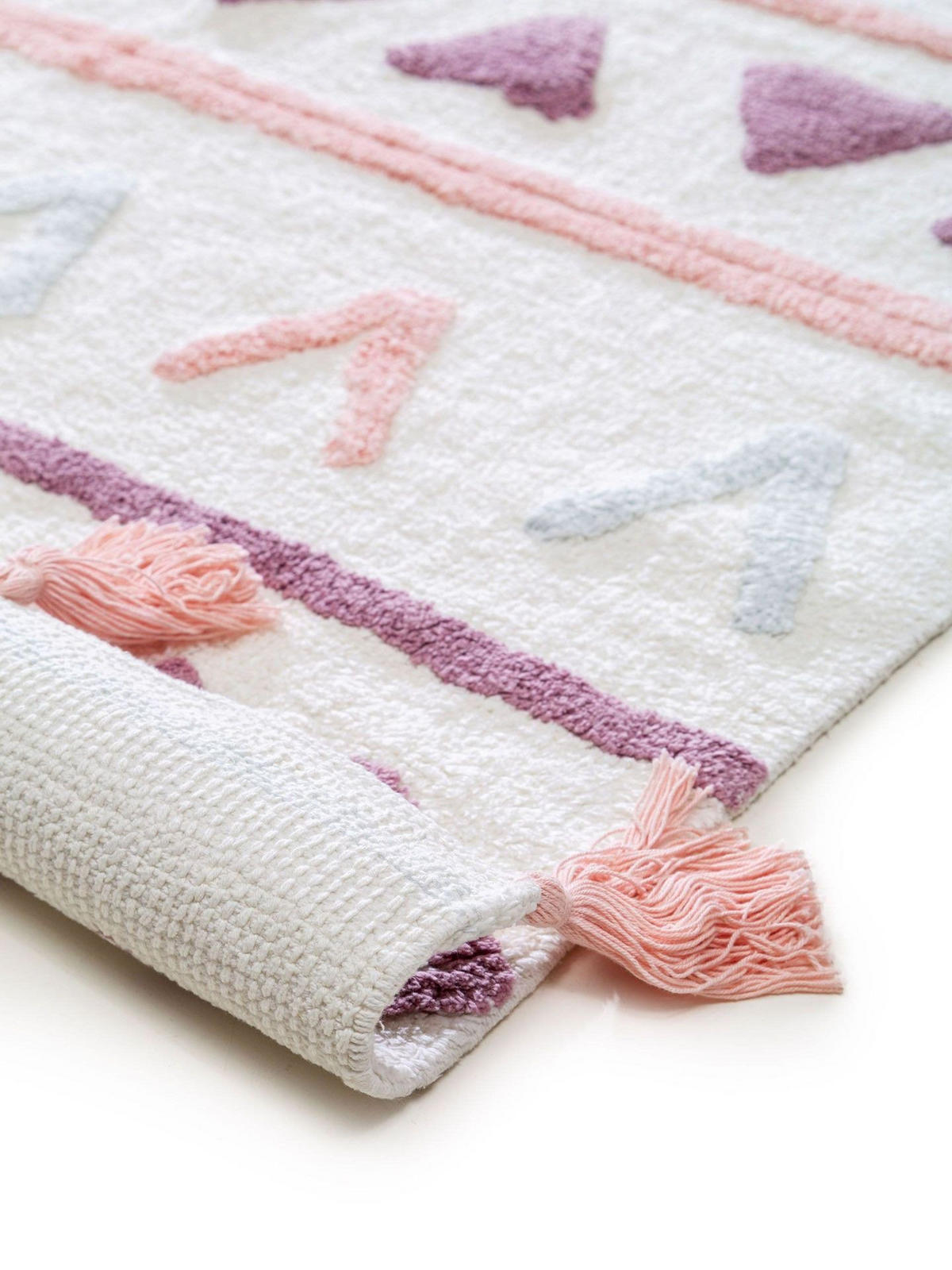 KINDERTEPPICH waschbar Levi Rosa 80x120 cm - Pink, Textil (80/1cm) - KUNSTLOFT