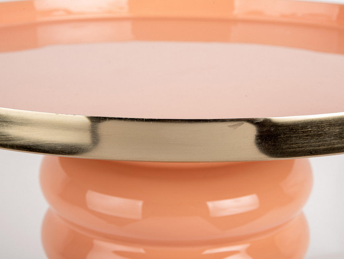 BEISTELLTISCH Ruby 41/41/41 cm - Orange, Metall (41/41/41cm) - Leitmotiv