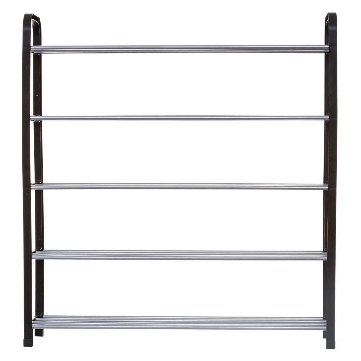 SCHUHSCHRANK Bücherregal 71/19,3/75,8 cm - Schwarz, Metall (19.3/75.8/71cm) - 5five Simply Smart
