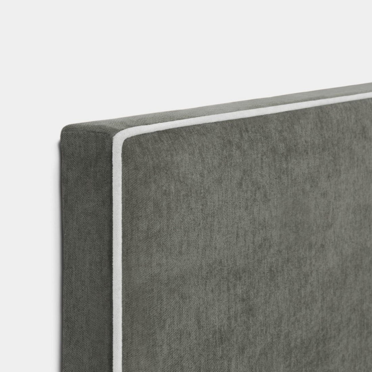 KOPFTEIL DOPPELTES Line Grün 165 cm x 120 cm - Grün, Textil (165/7cm) - Klast Home