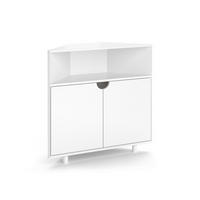 KREDENC Inaro Bílá - bílá, kompozitní dřevo (79/76/27.2cm) - Vicco