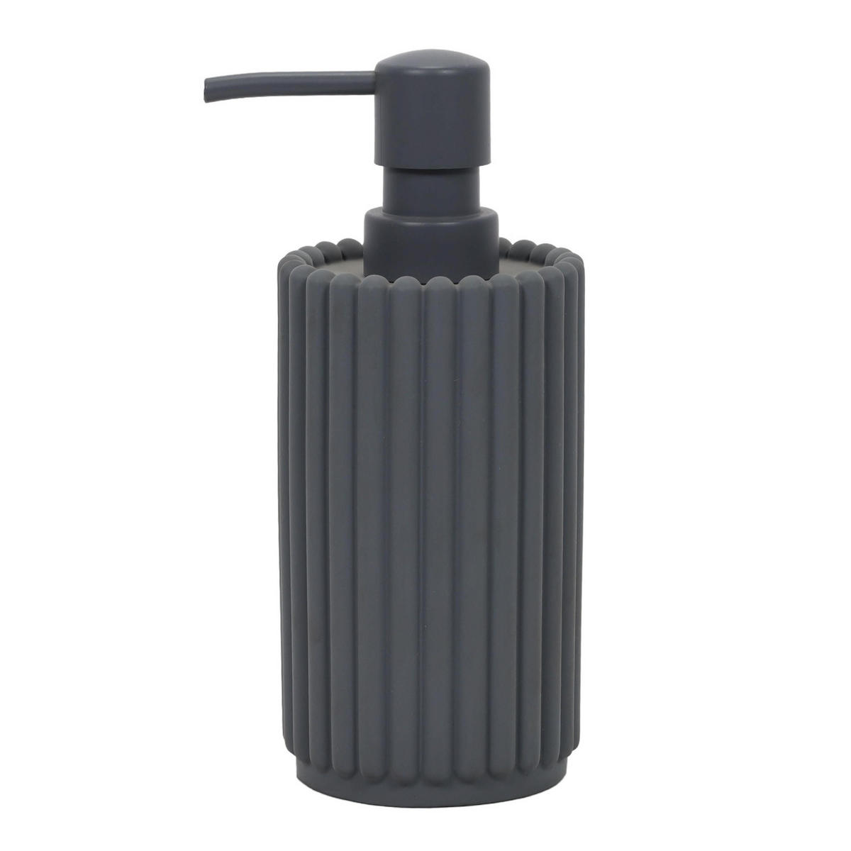 SEIFENSPENDER Bonbon 350 ml 7,3/7,3/18,5 cm - Grau, Kunststoff (7.3/18.5/7.3cm) - 5five Simply Smart
