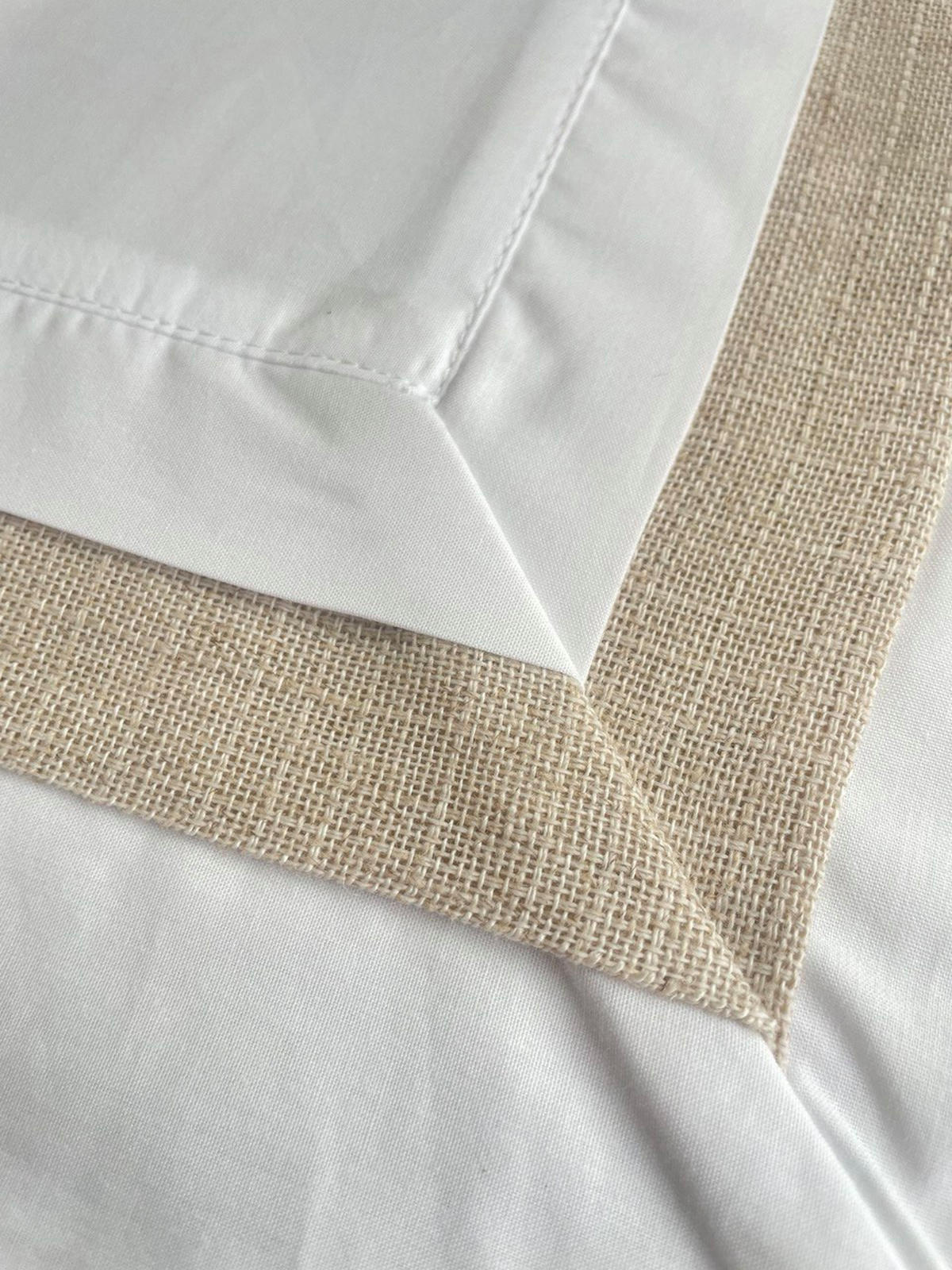 BETTWÄSCHE Athens, Perkal - Weiß, Textil (220/240cm) - SOWL