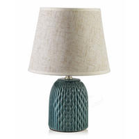 TISCHLAMPE Leti Blau 9.5/20/29 cm Keramik - Blau, Keramik (9.5/20/29cm) - Mondex