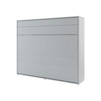 SCHRANKBETT Bed-Concept BC-14 160x200 - Grau, Holz/Holzwerkstoff (160/200cm) - MIRJAN24