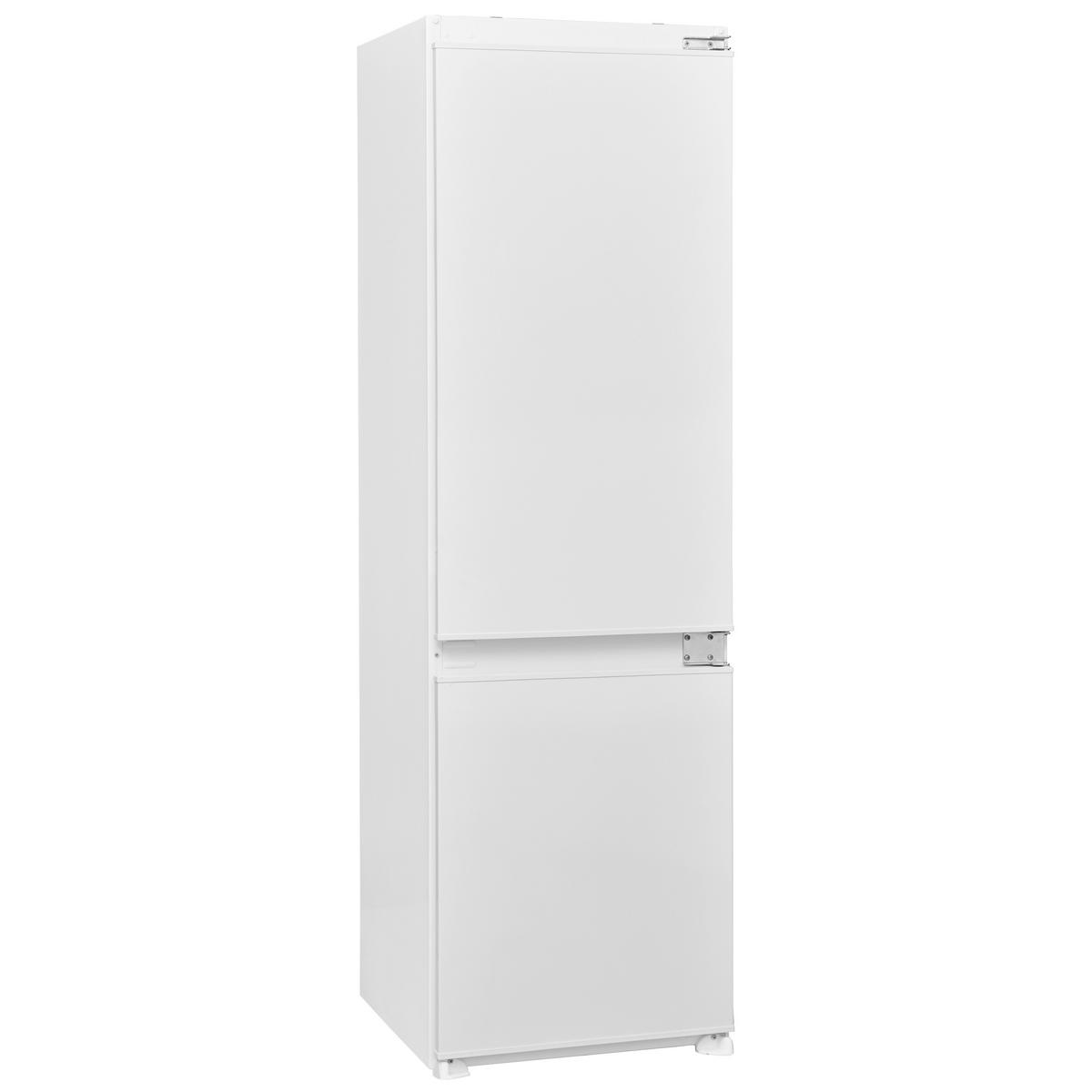 KÜHL-GEFRIER-KOMBINATION, Einbau 178cm Nische, 251 Liter, Less Frost - Weiß, Glas/Kunststoff (54/177/54.5cm) - Telefunken