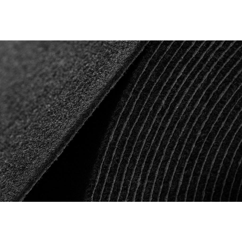 Thumbnail - rugsX Teppichboden, Schwarz, Textil, Rechteckig, 200x530 cm, Teppiche & Böden, Teppiche