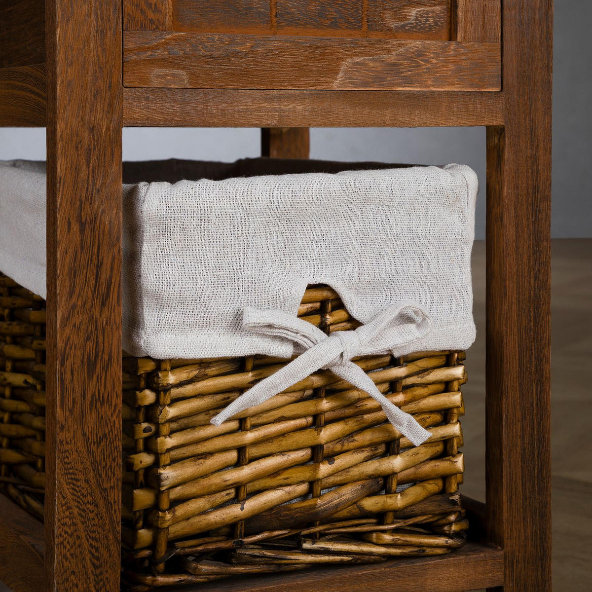 NACHTTISCH MESSINA 2er-Set dunkelbraun - Dunkelbraun, Holzwerkstoff (28/46/31cm) - CARO-Möbel