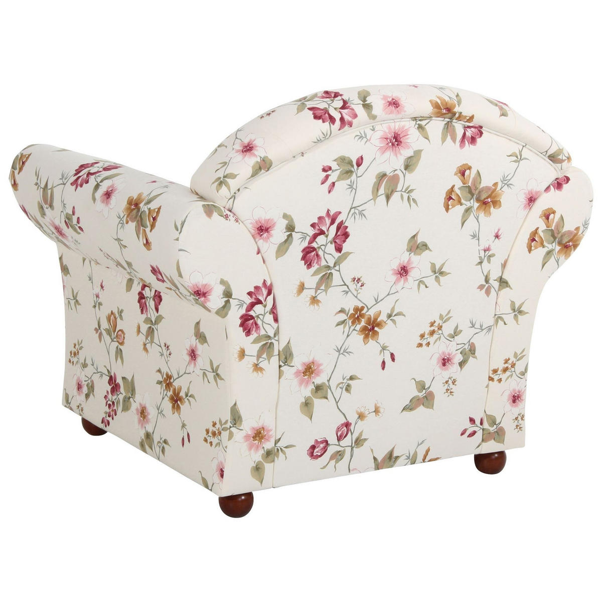 SESSEL Kama Bezug Flachgewebe Buche nussbaum dunkel / weiß - Weiß, Kunststoff (96/85/81cm) - 58aufmkessel