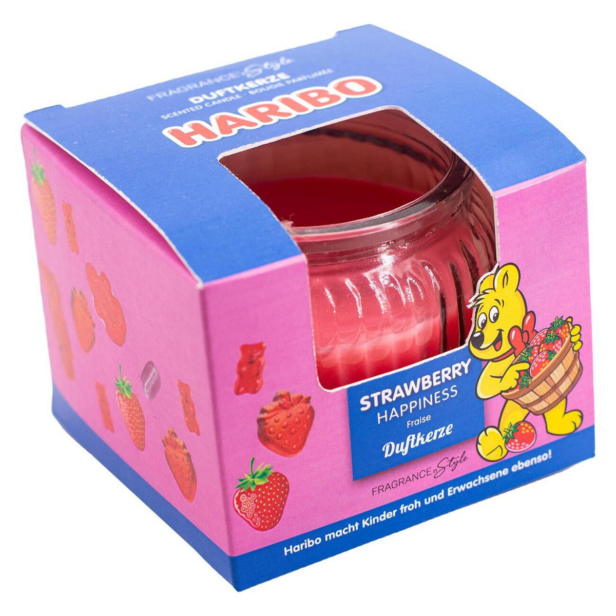 DUFTKERZE Haribo - Multicolor, Naturmaterialien/Glas (8/6.5cm)