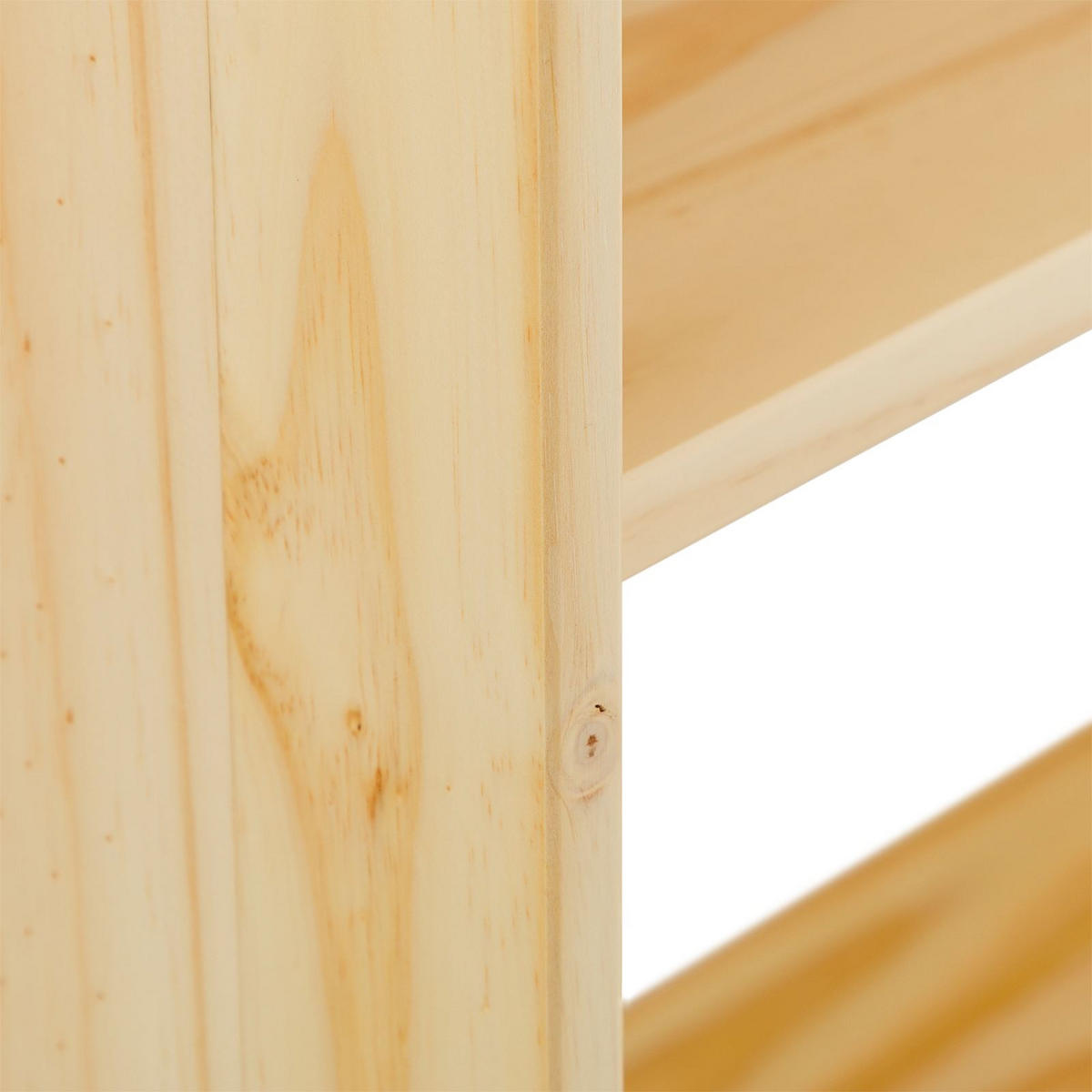 STANDREGAL STANDREGAL - Naturfarben, Holz (80/136/30cm) - IDIMEX