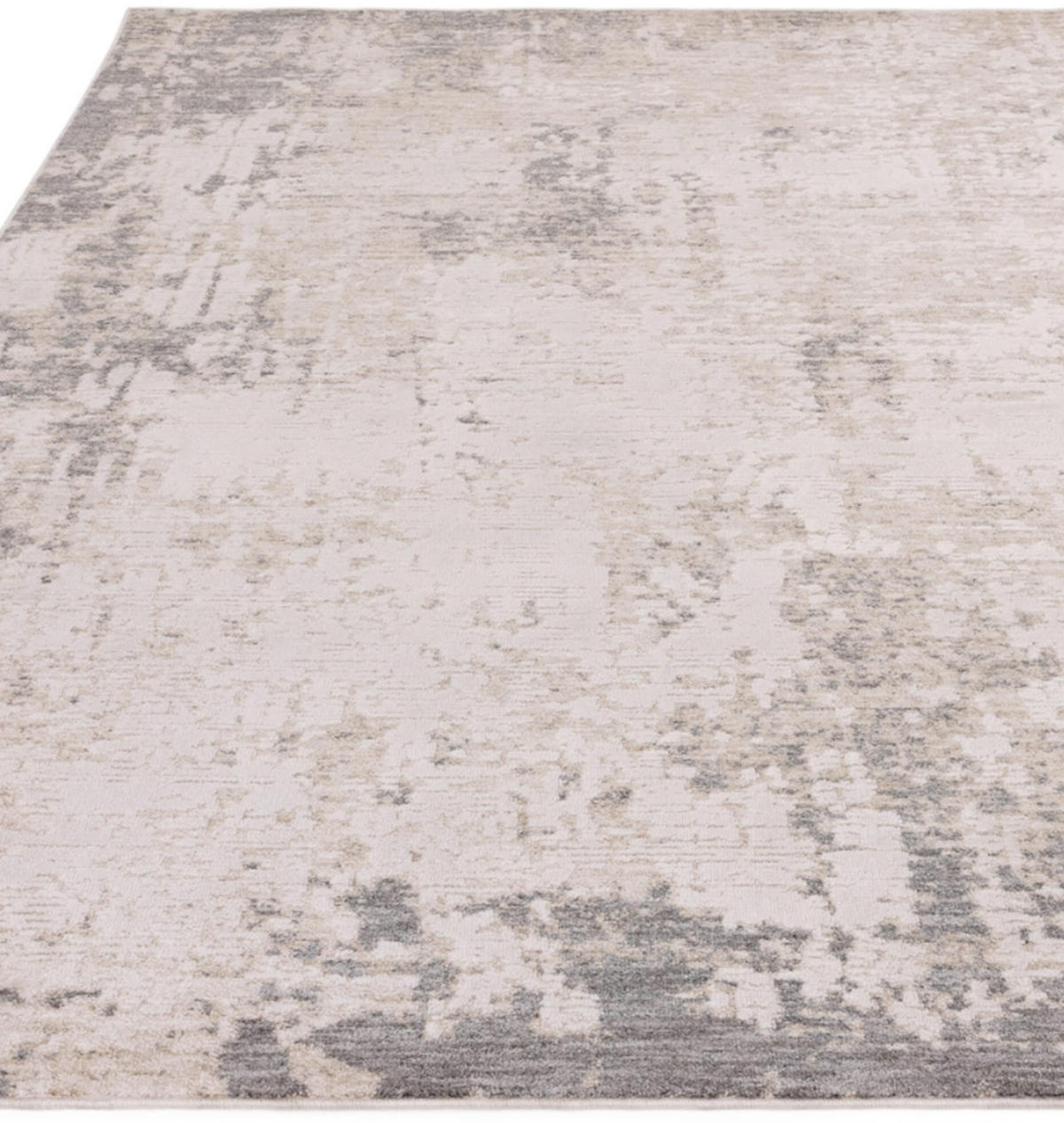 TEPPICH modern Flachgewebe FLOW Grau 200 x 300 cm - Grau, Textil (200/300cm) - Novatrend