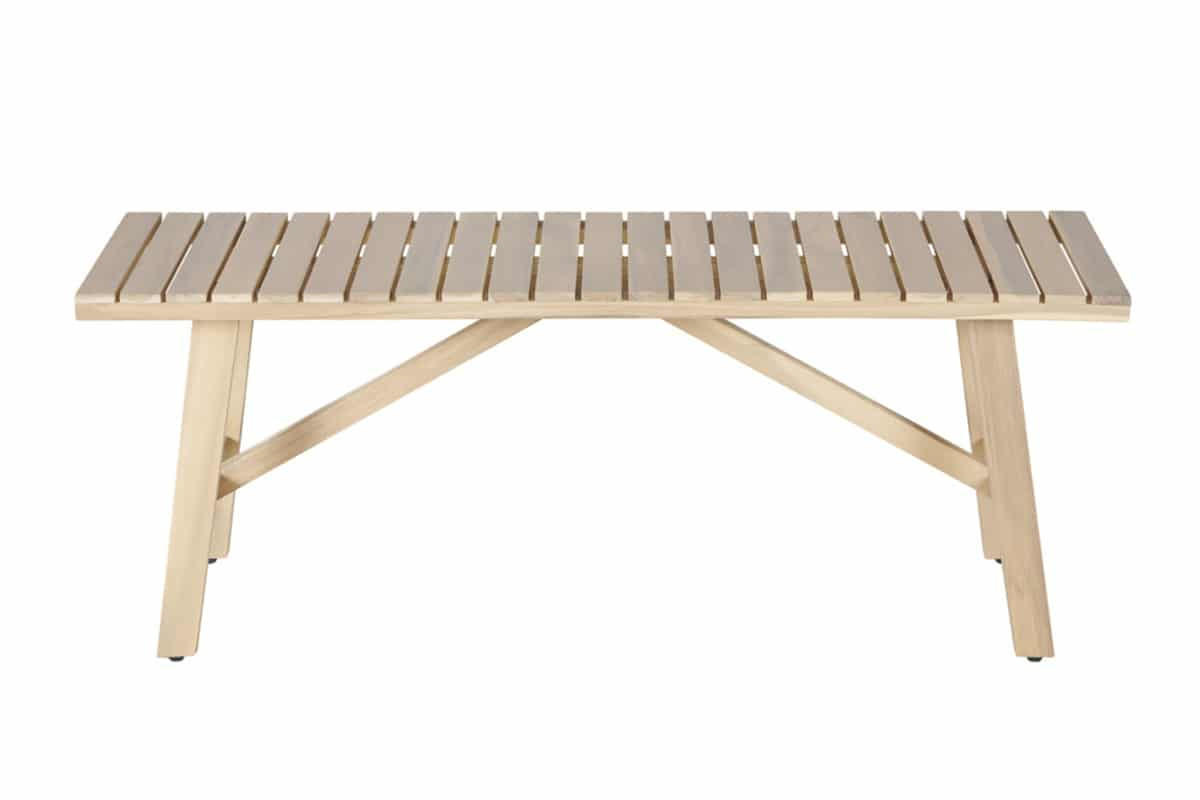 SITZBANK BALI Akazie Natur 110cm - Braun, Holz (110/43/30cm) - riess-ambiente