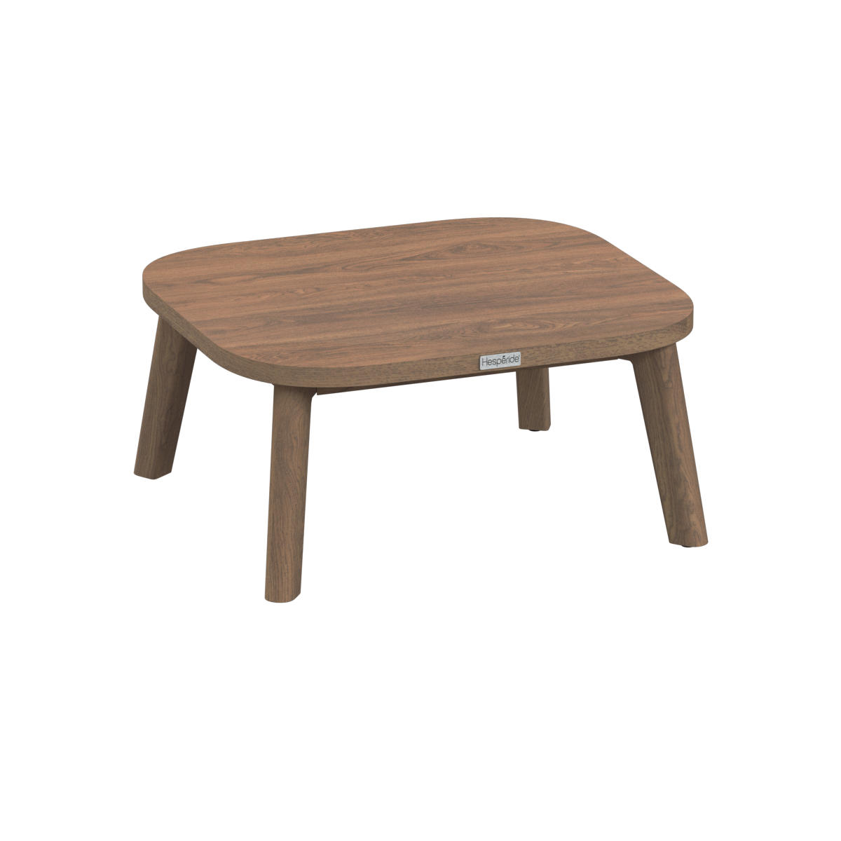 GARTENTISCH Manissa 60/55 cm - Braun, Metall (60/55/28cm)