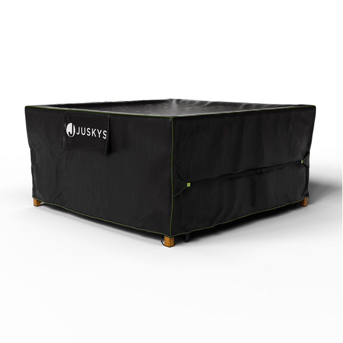 GARTENMÖBELABDECKUNG CoverSafe Pro schwarz - Schwarz, Kunststoff (250/90/250cm) - Juskys