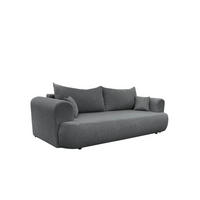 SCHLAFSOFA Anike Stoff Now Or Never - Dunkelgrau, Holzwerkstoff/Textil (240/78/110cm) - Fun Möbel