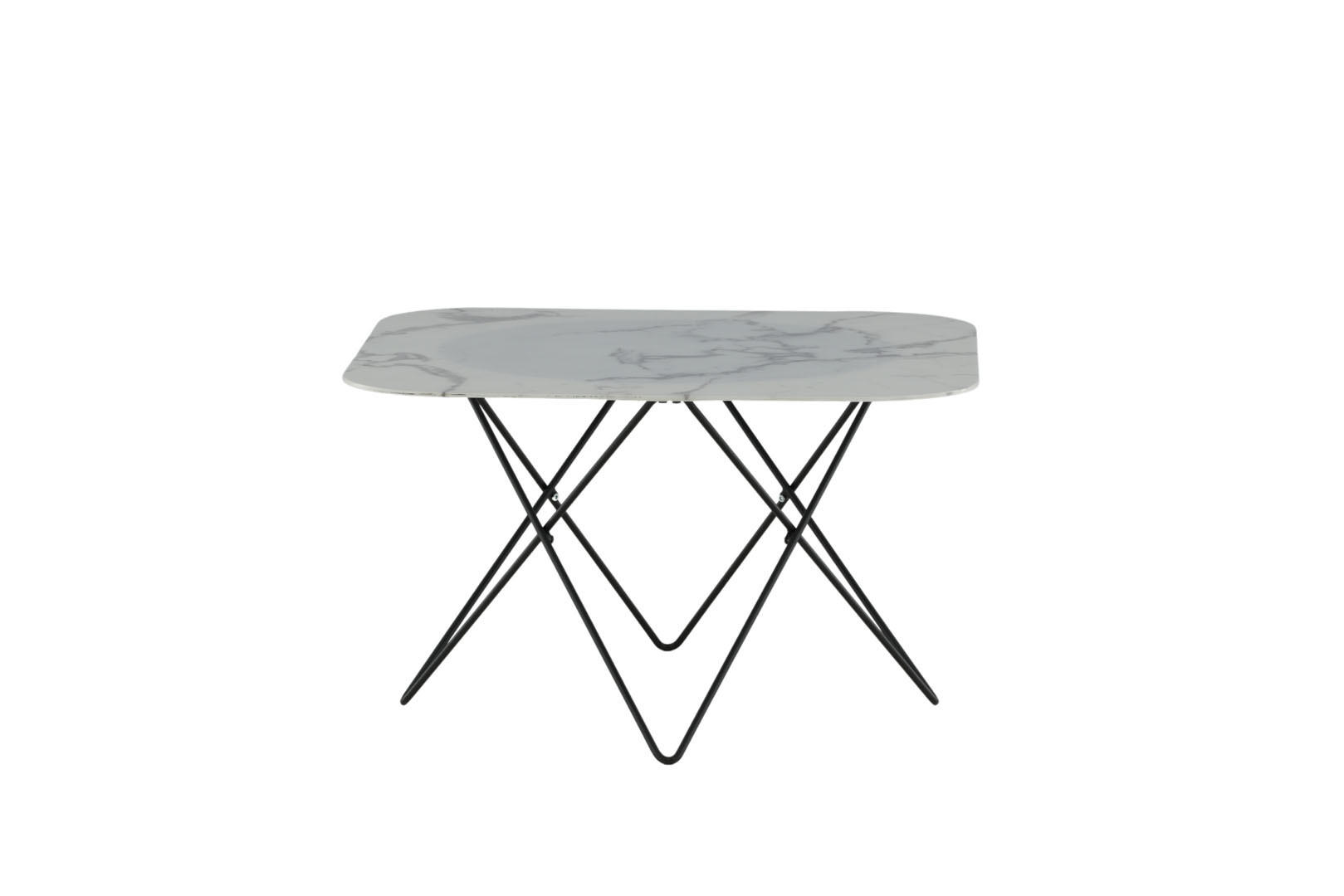 COUCHTISCH 80x80 cm - Weiß, Holzwerkstoff (80/80/50cm) - ebuy24