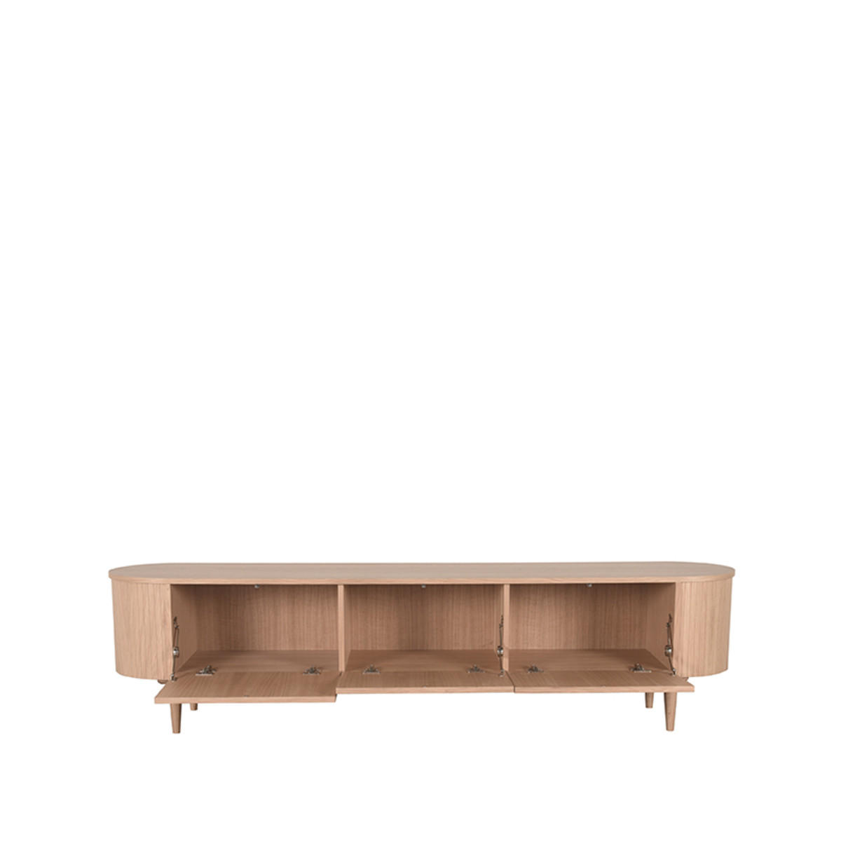 TV-MÖBEL Oliva Beige 47/220/55 cm - Beige, Holz (220/55/47cm) - LABEL51