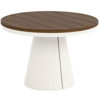 TISCH Kaschmir ALMA Ausziehbar 120/196 cm - Kaschmir/Walnussfarben, Holzwerkstoff (2/120/76cm) - Sepro Meble