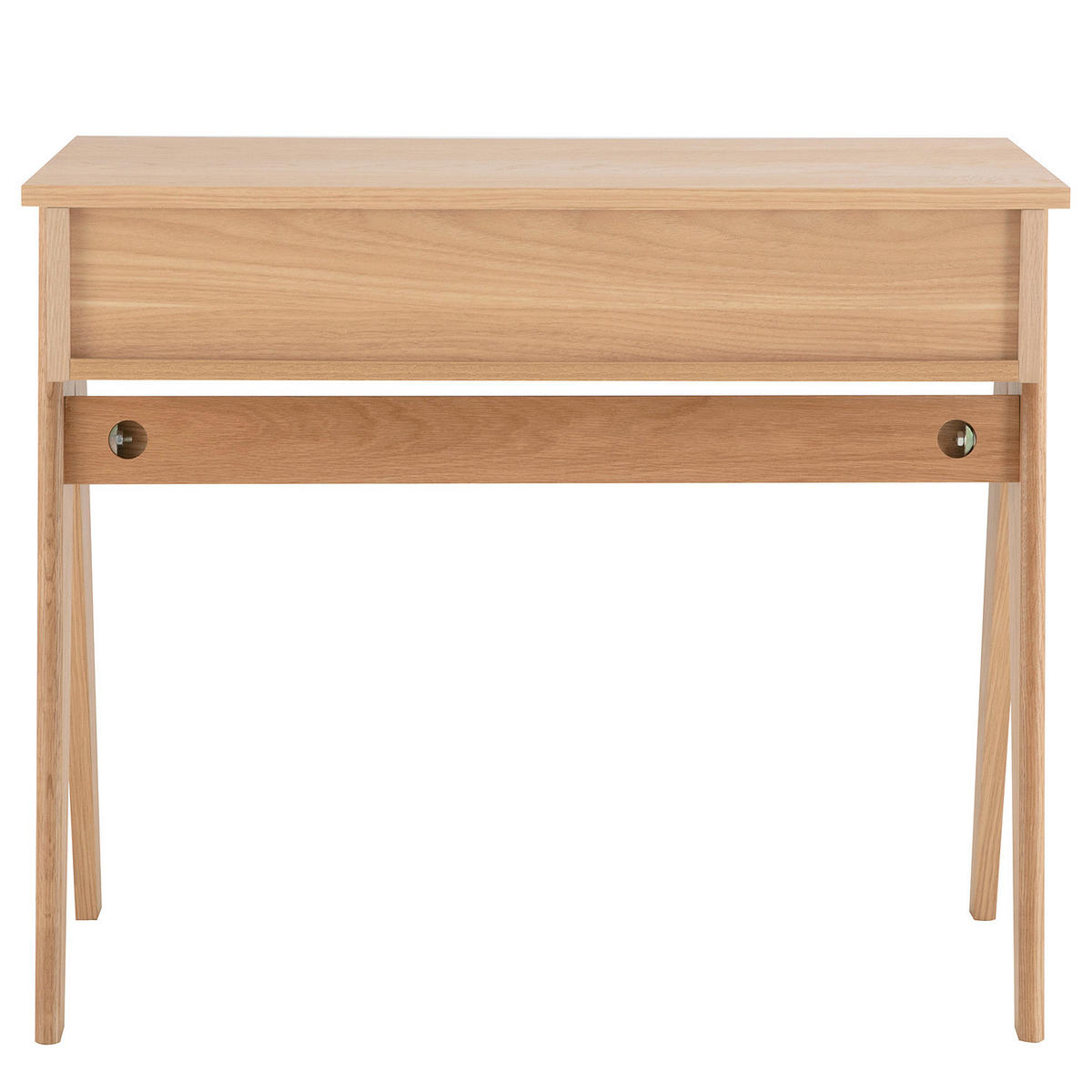 SCHREIBTISCH - Braun, Naturmaterialien/Holz (50/90/76cm) - home24