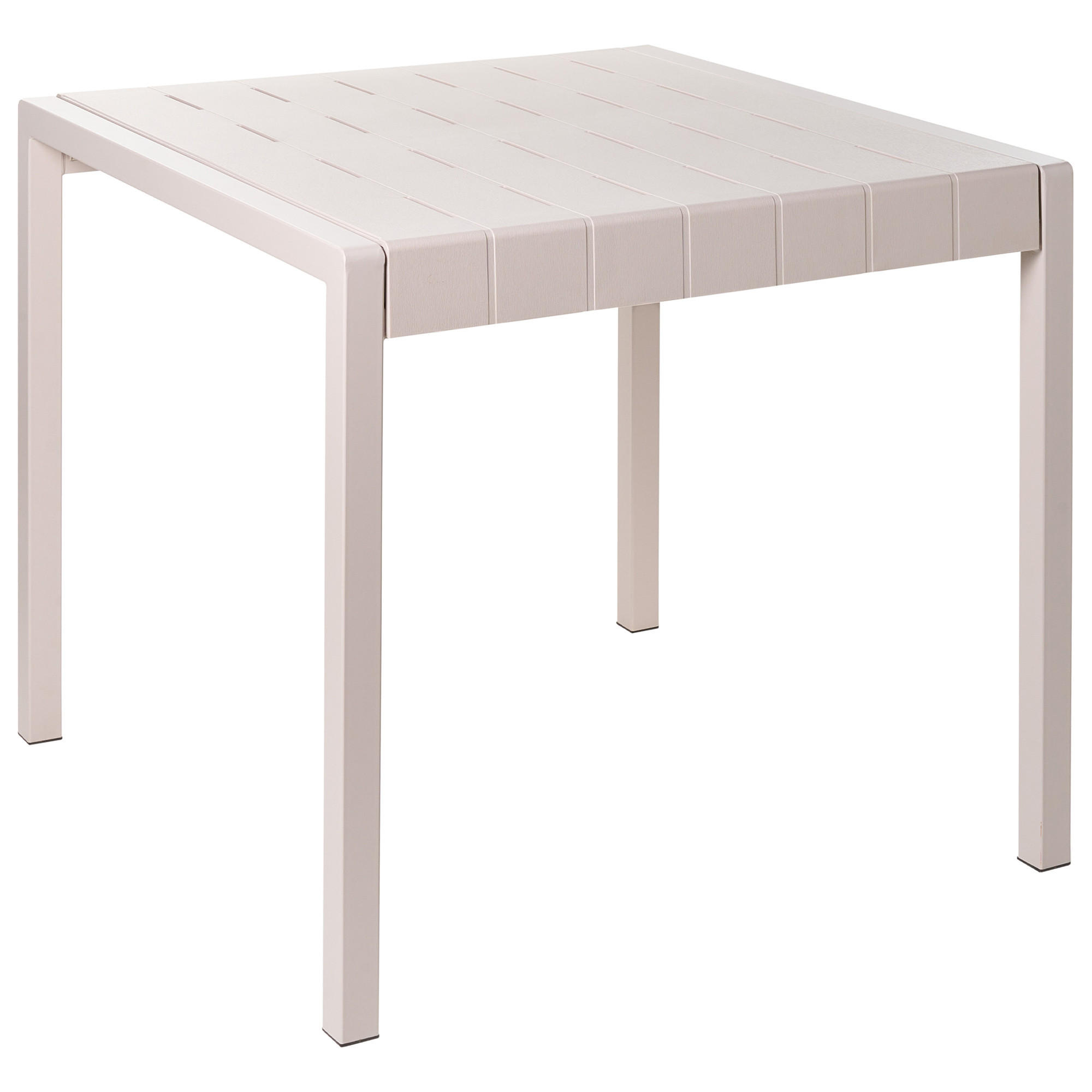 Beliani ZAHRADNÍ STŮL 81/84 cm Béžový Bartica
