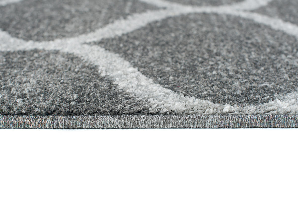 TEPPICHLÄUFER SARI dunkelgrau orientalisch 120/500 cm - Dunkelgrau, Textil (120/500cm) - Tapiso