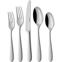 BESTECKSET Nordica - 18/10 Edelstahl - 70-teilig / 8 Personen - Silberfarben, Metall - Sola