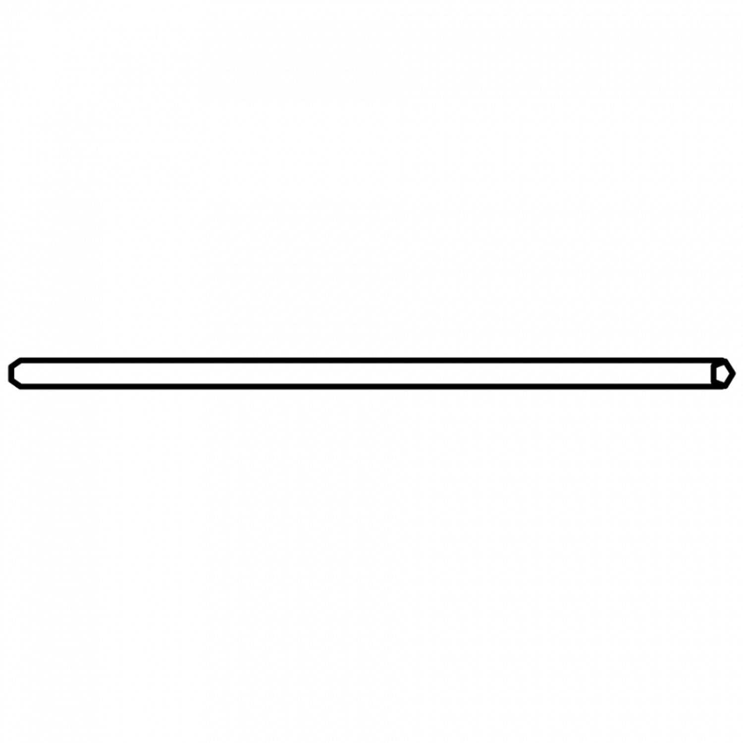 KLEIDERSTANGE - Aluminium - Grau, Metall (88/3/2cm) - home24